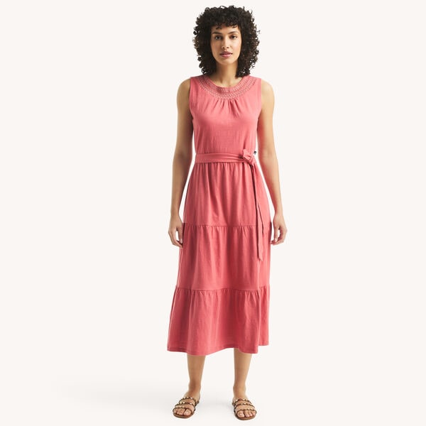 Tiered Midi Dress