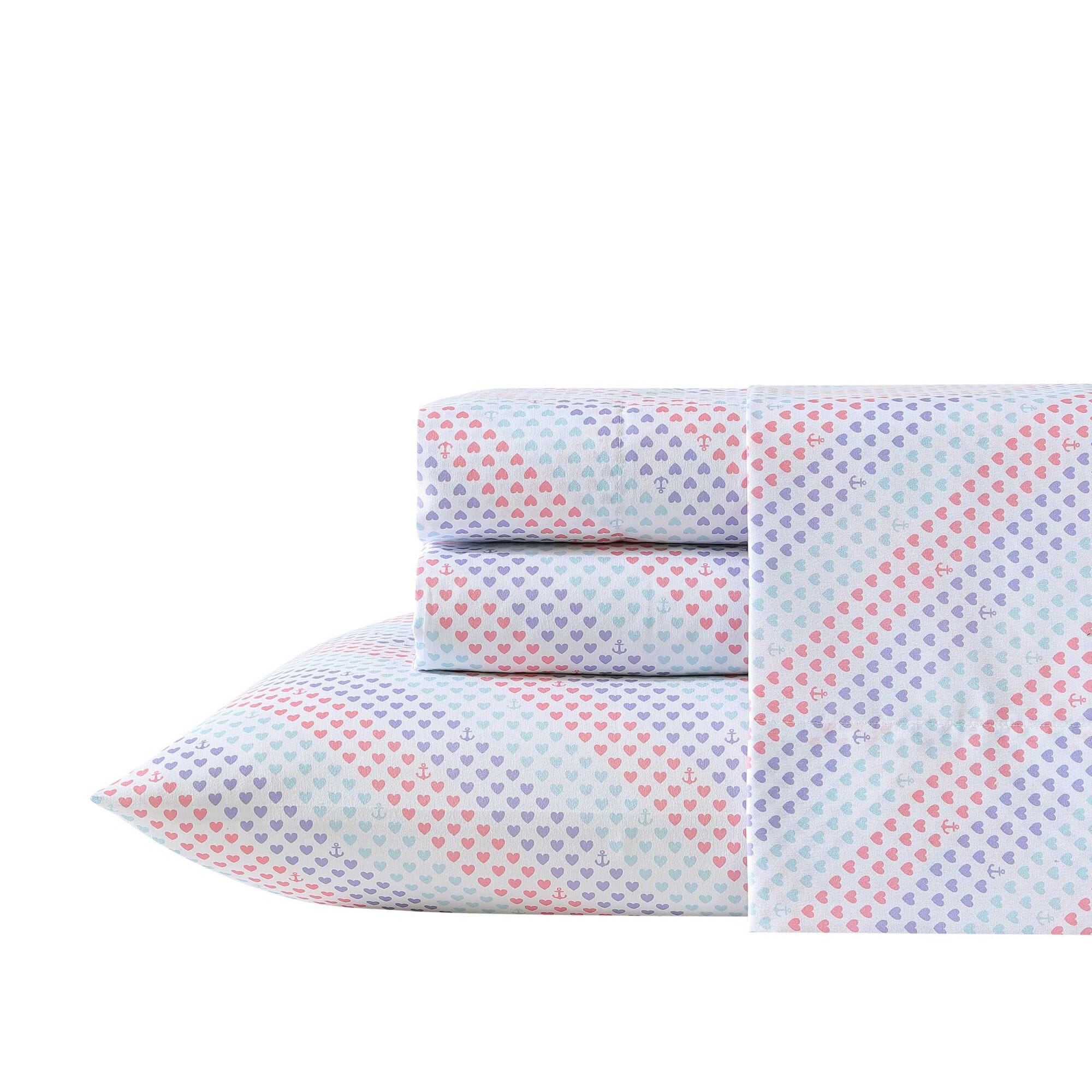 Oswald Hearts Purple Full Sheet Set,Purple Haze,large