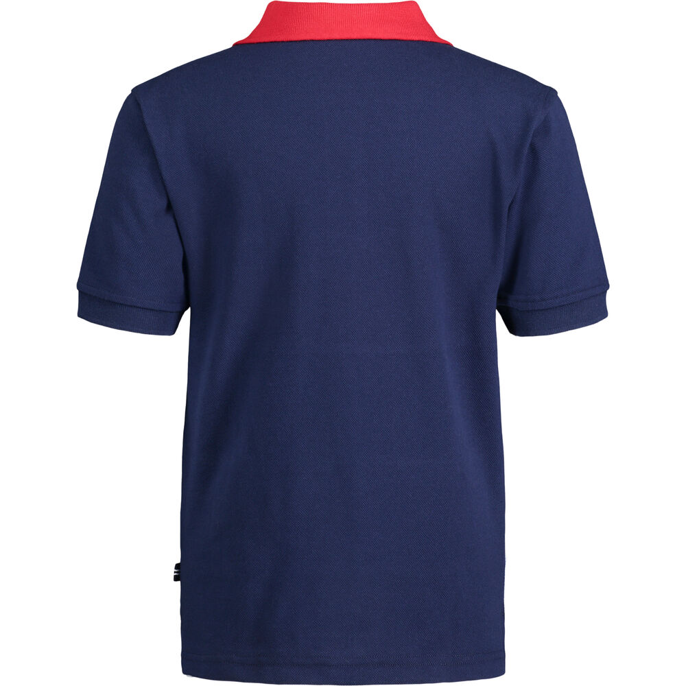 BOYS' COLORBLOCK POLO (8-20),J Navy,large
