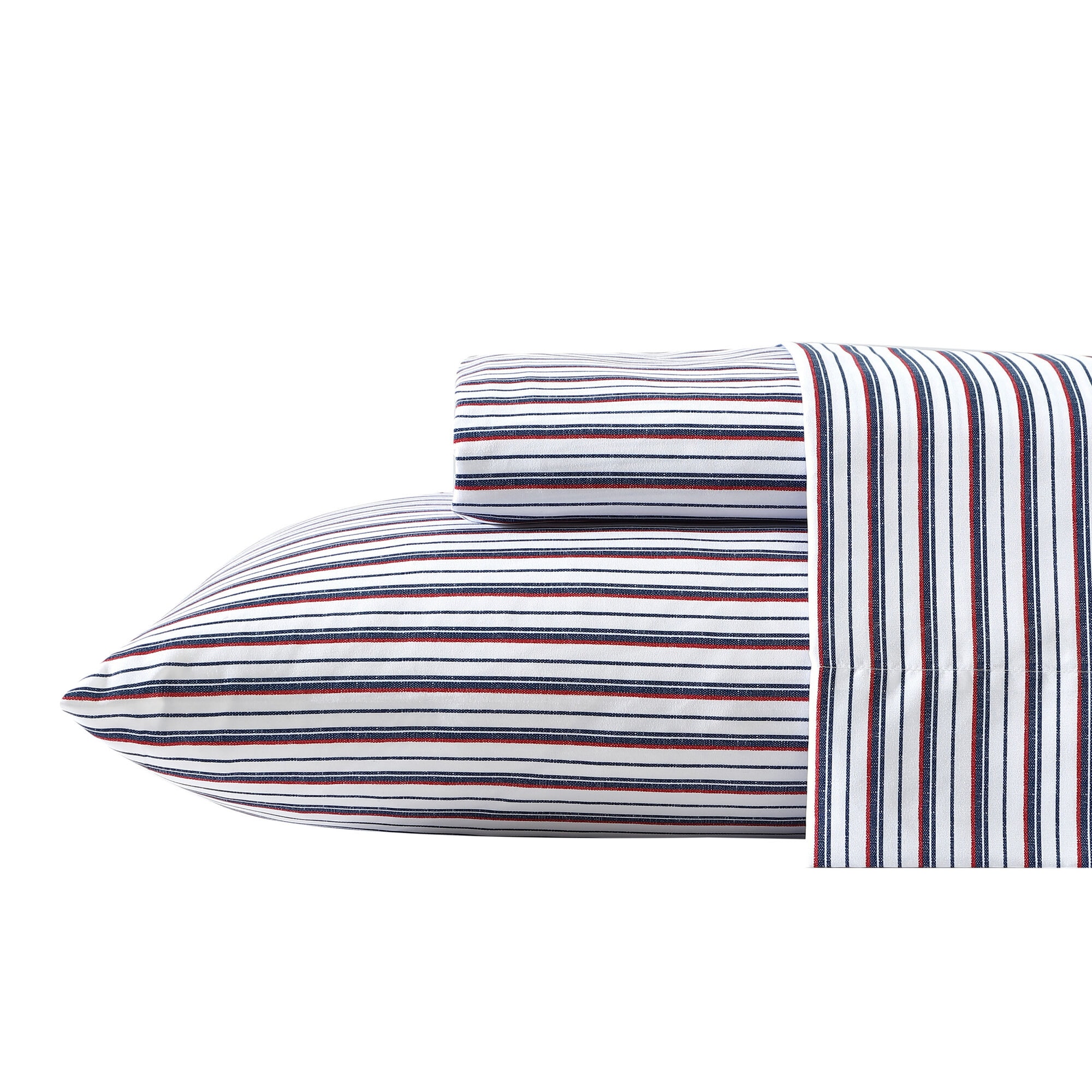 Avery Striped Navy Microfiber Twin/Twin XL Sheet Set,Bali Bliss,large