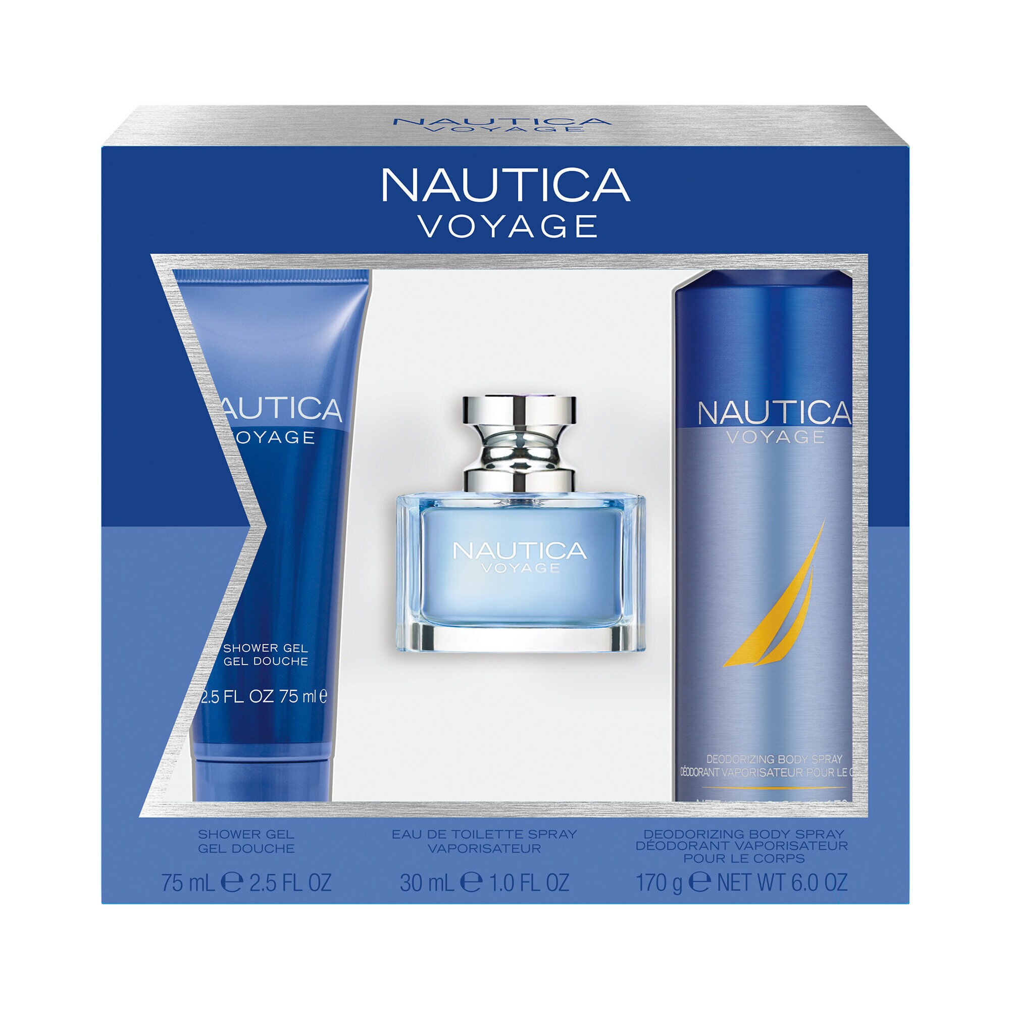 Nautica Voyage 3-Piece Fragrance Set,Multi,large