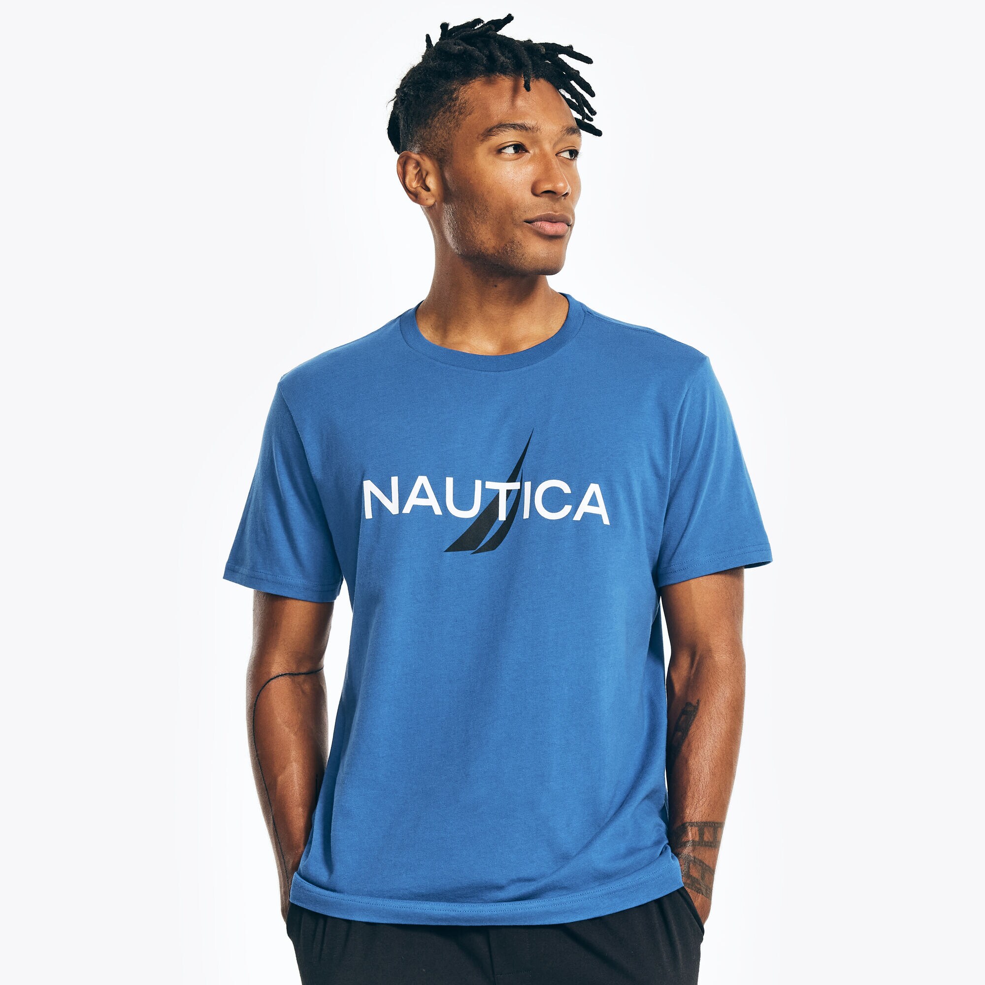 nautica logo shirt