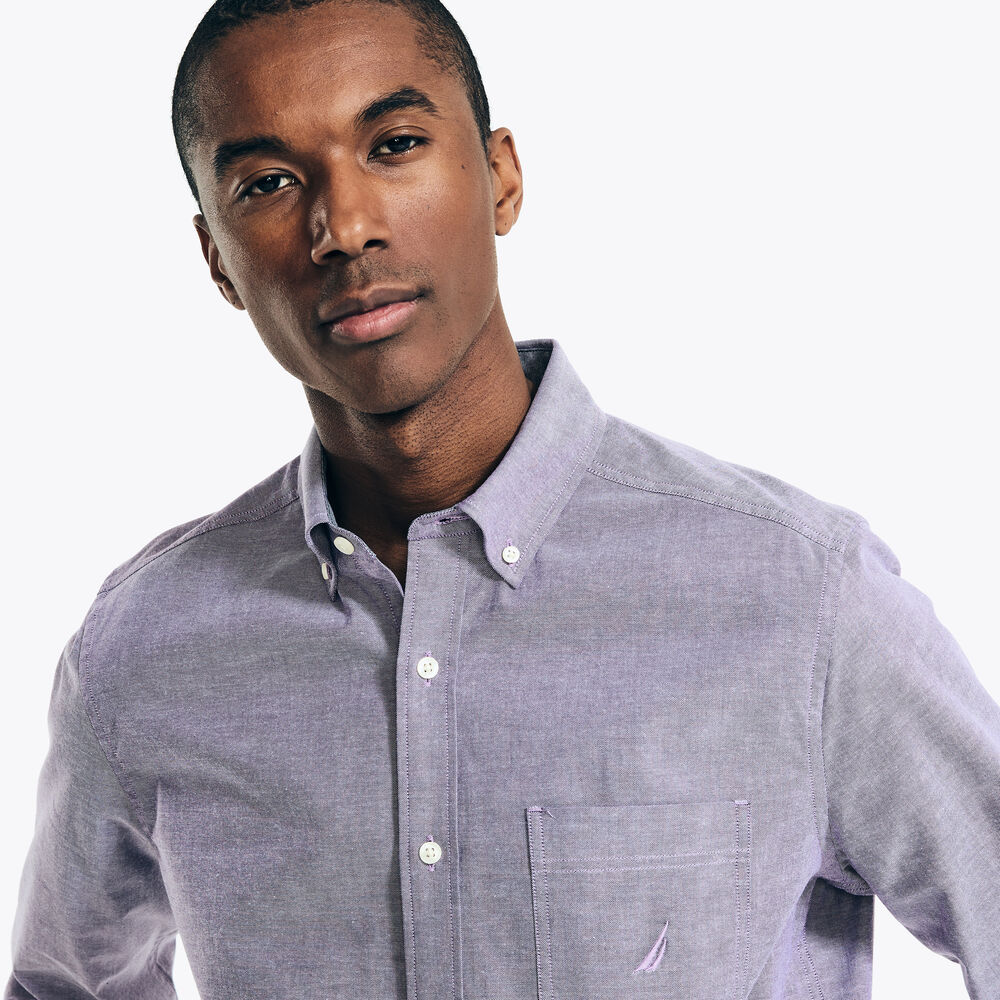 Oxford Shirt,Majestic Purple,large