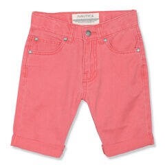Little Boys' Cowell Cuffed Shorts (4-7),Rose,large