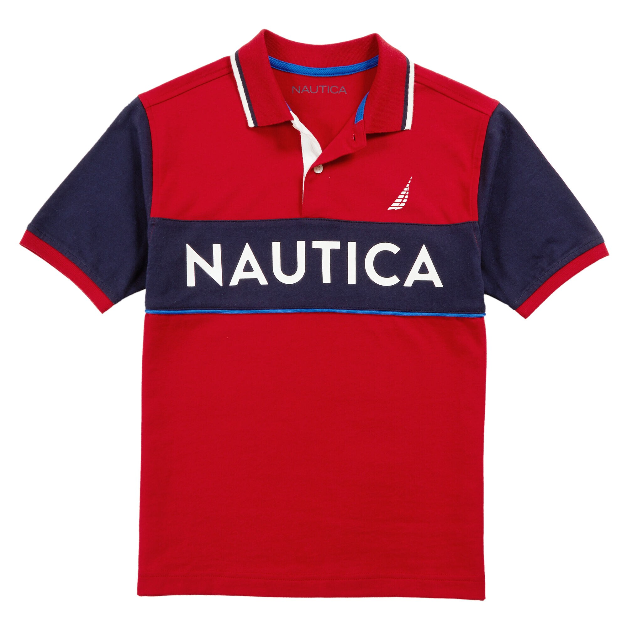 Little Boys' Nautica Shirt (4-7),Dark Acacia,large