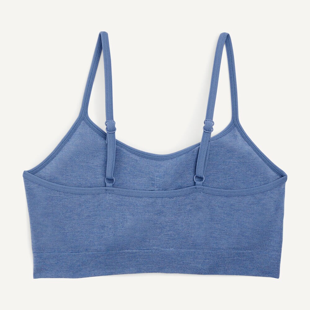 Seamless Bra, 3-Pack,Angel Blue,large
