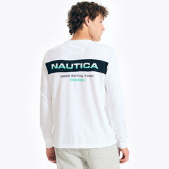 COMPETITION SUSTAINABLY CRAFTED LONG-SLEEVE GRAPHIC T-SHIRT,Bright White,large