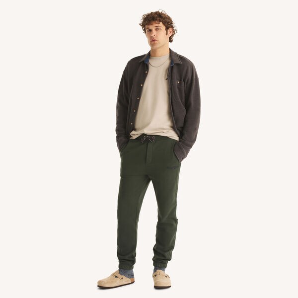 Heather Crewneck Long-Sleeve T-Shirt
