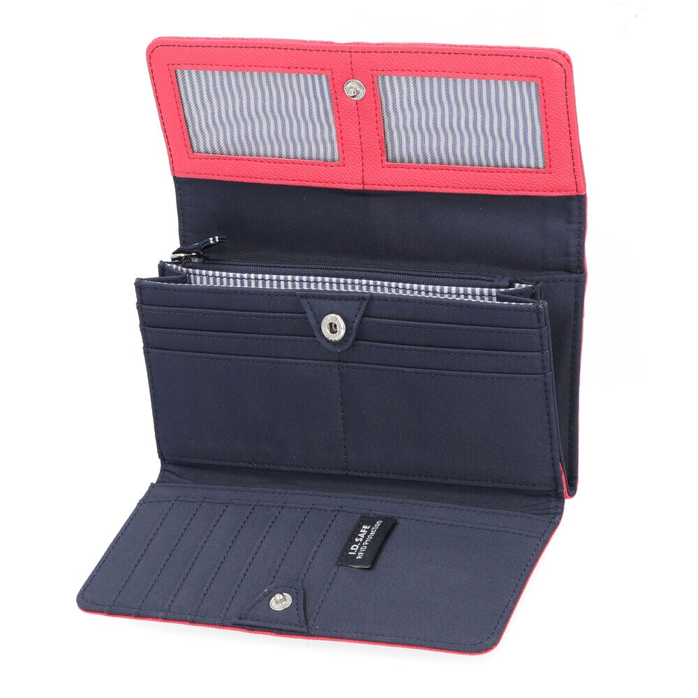 MONEY MANAGER CONTINENTAL WALLET,Carnation Pink,large