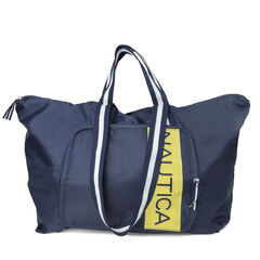 New Tack Tote - Indigo & Marigold,Pure Deep Bay Wash,large