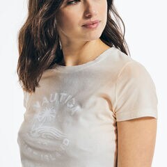 TIE-DYE GRAPHIC T-SHIRT,Bright White,large