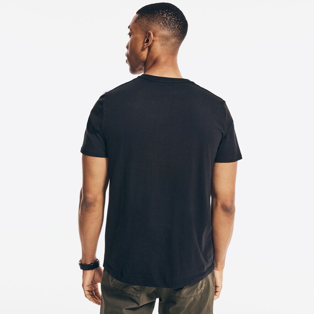 PUZZLE LOGO GRAPHIC T-SHIRT,True Black,large