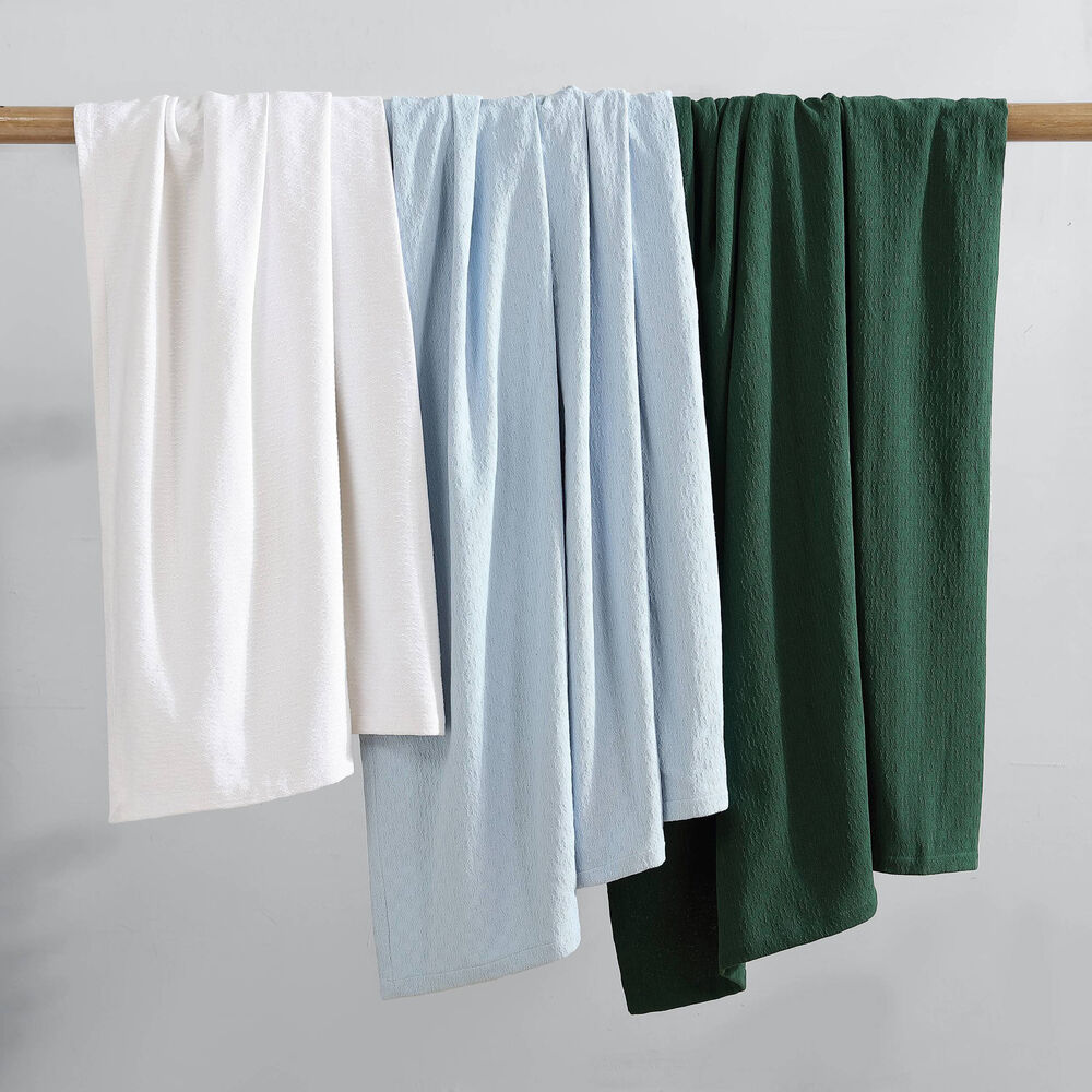 Ripple Cove Green Full/Queen Blanket,Dark Hunter,large