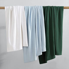 Ripple Cove Green Full/Queen Blanket,Dark Hunter,large