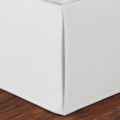 Full White Tailored Bedskirt,Antique White Wash,large
