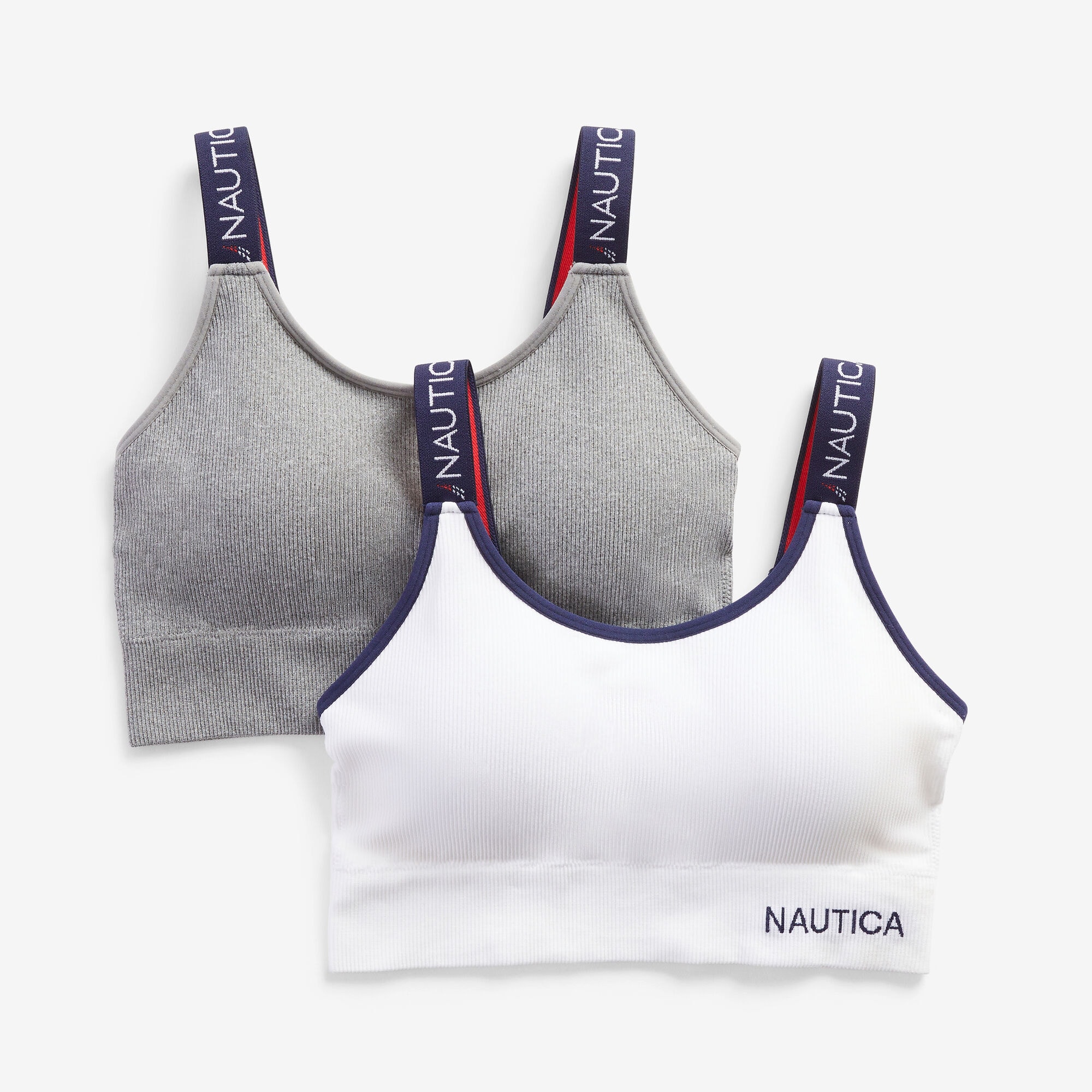 NAUTICA Seamless Bralettes Barely There Adjustable straps No