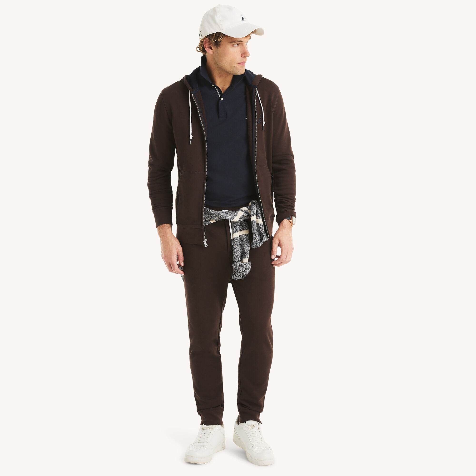 Full-Zip Fleece Hoodie | Nautica