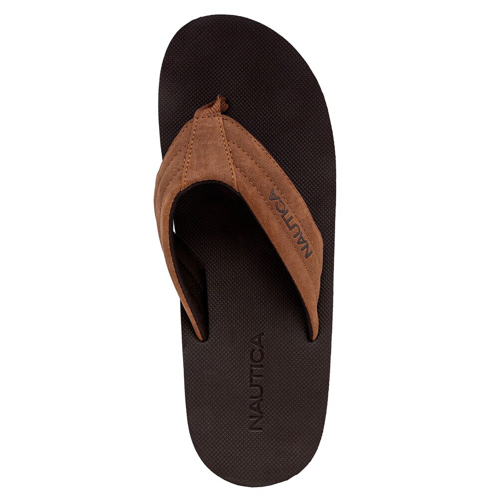Tapped Flip-Flop,Dark Brown Heather,large