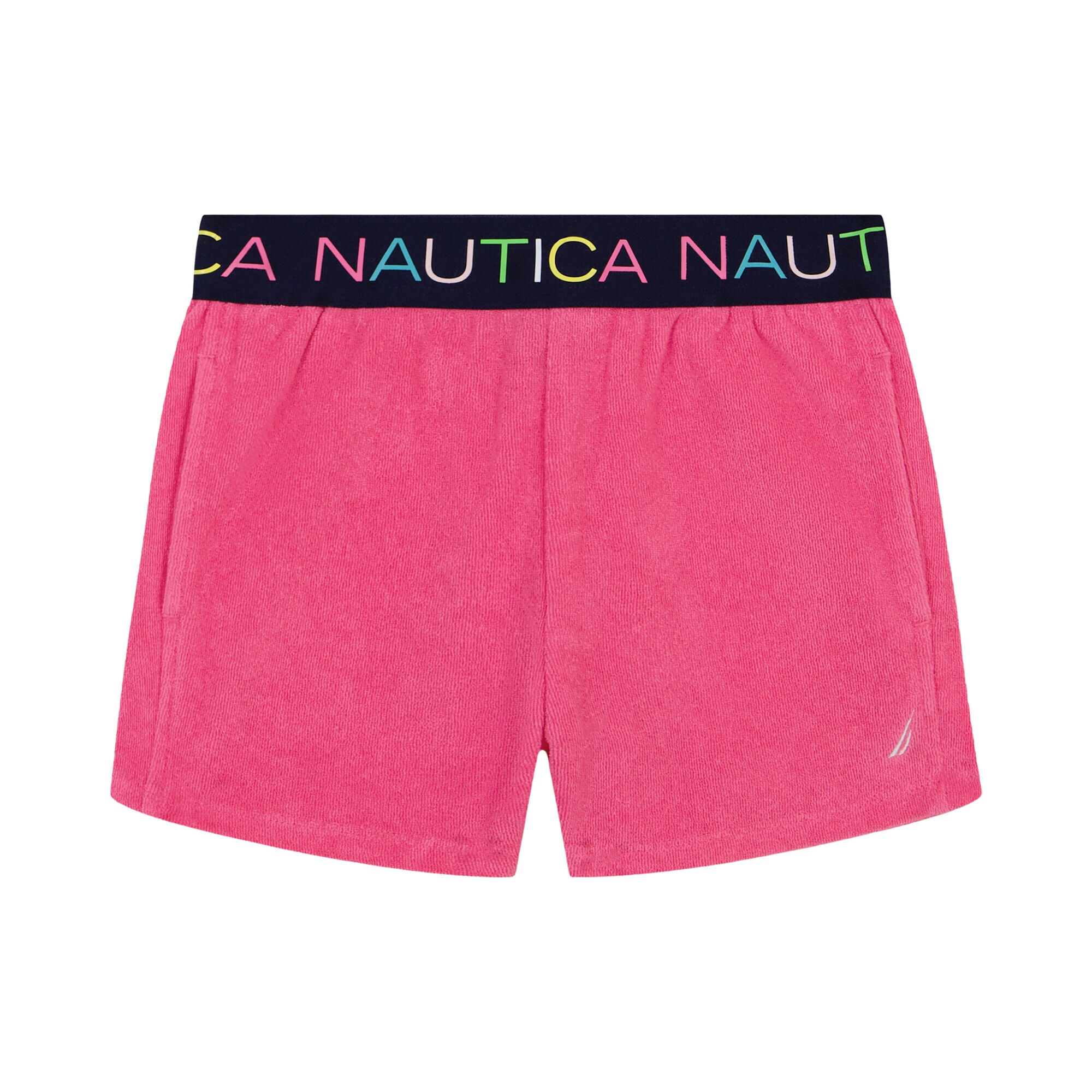 Girls' Logo Pull-On Short (7-16),Rogue Red,large