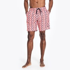 8" Logo Quick-Dry Swim,Teaberry,large