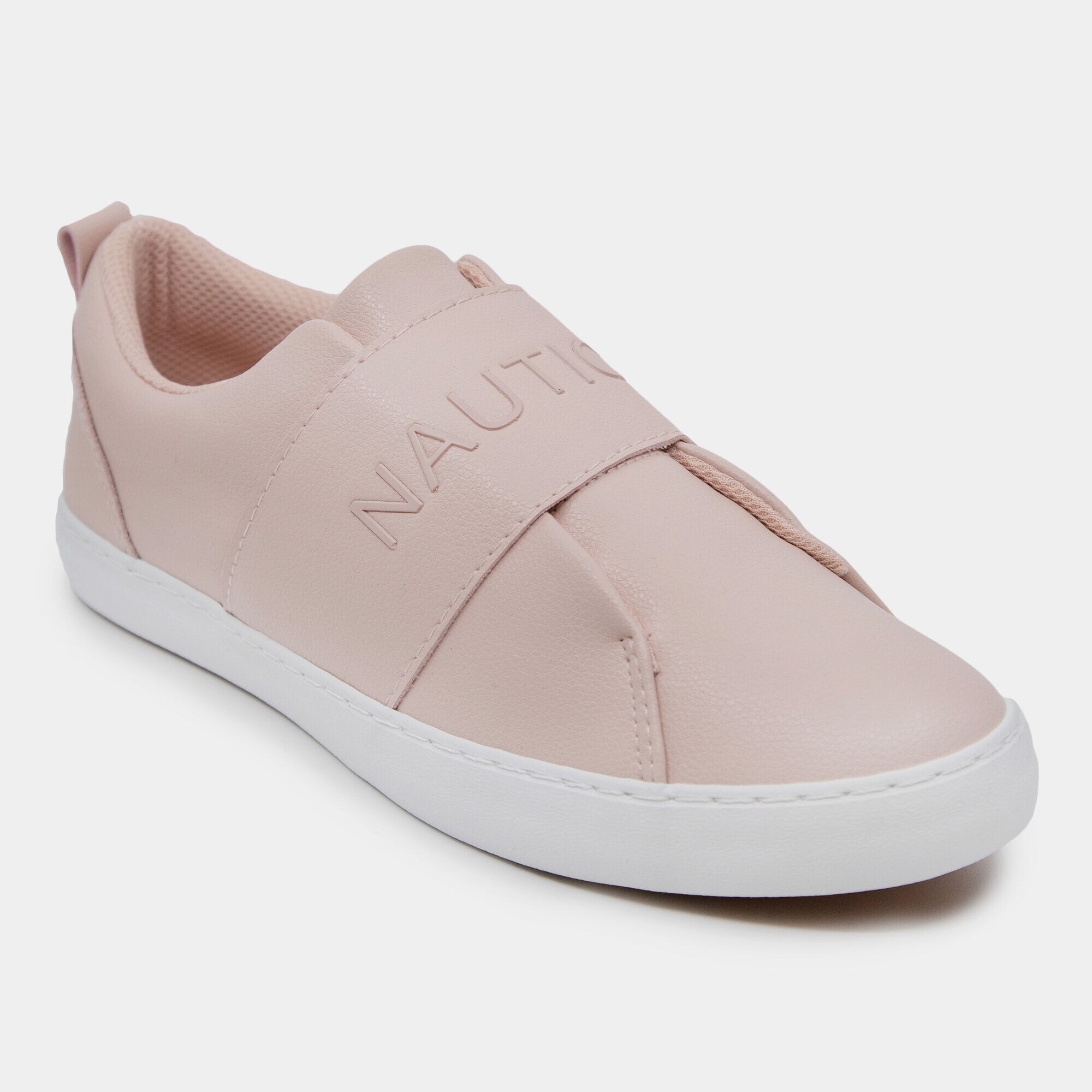 MARIGOLD EMBOSSED LOGO SNEAKERS,Port Scarlet,large