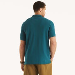 Big & Tall Classic Fit Deck Polo,Star Sapphire,large
