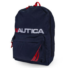NAUTICA BRAND ICON LOGO BACKPACK,Navy,large