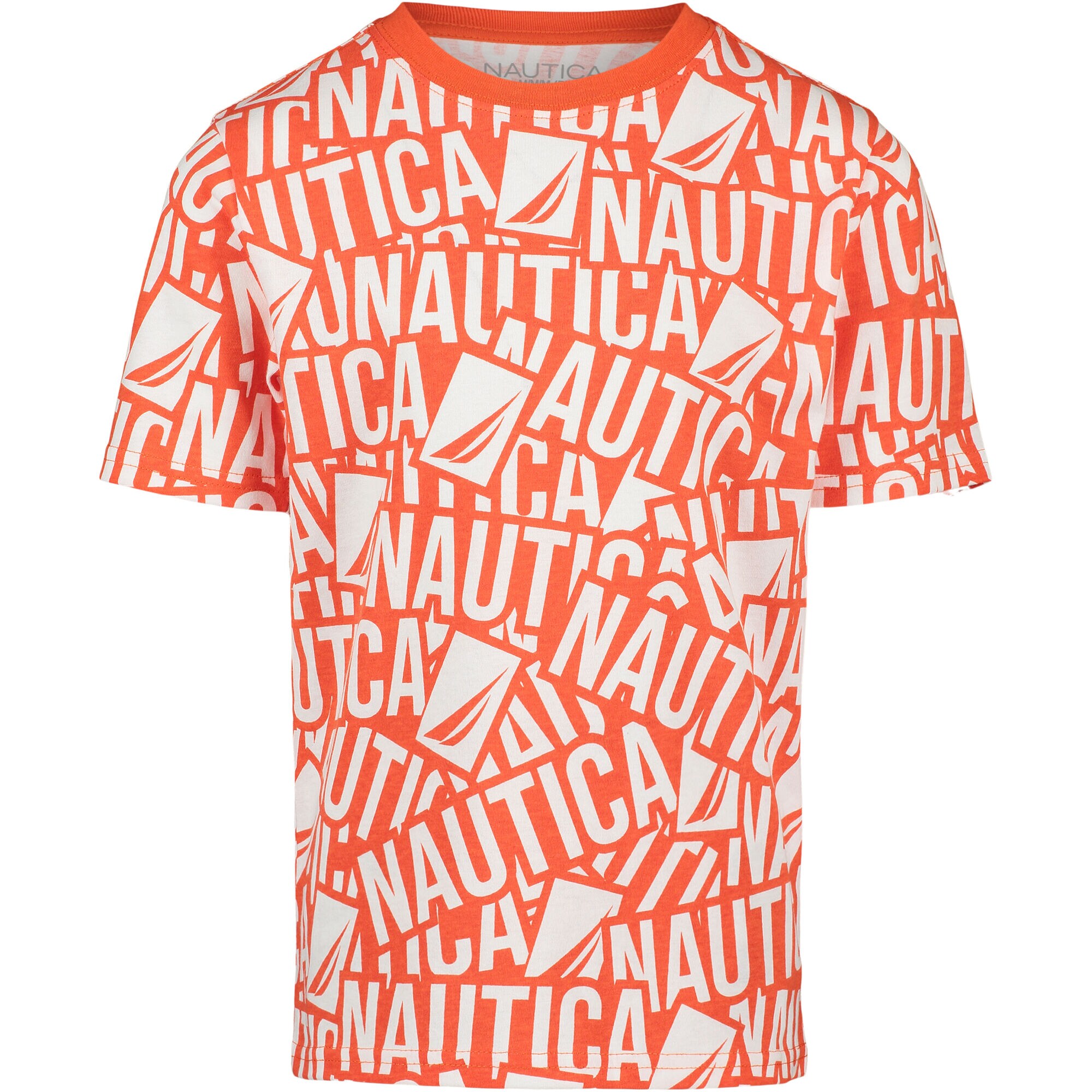 LITTLE BOYS' LOGO GRAPHIC T-SHIRT (4-7),Tropic Orange,large