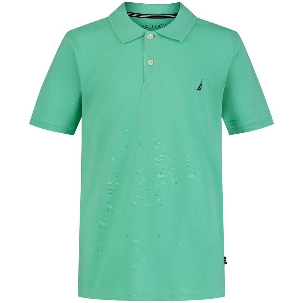Toddler Boys' Solid Polo (2T-4T),Ivy,large