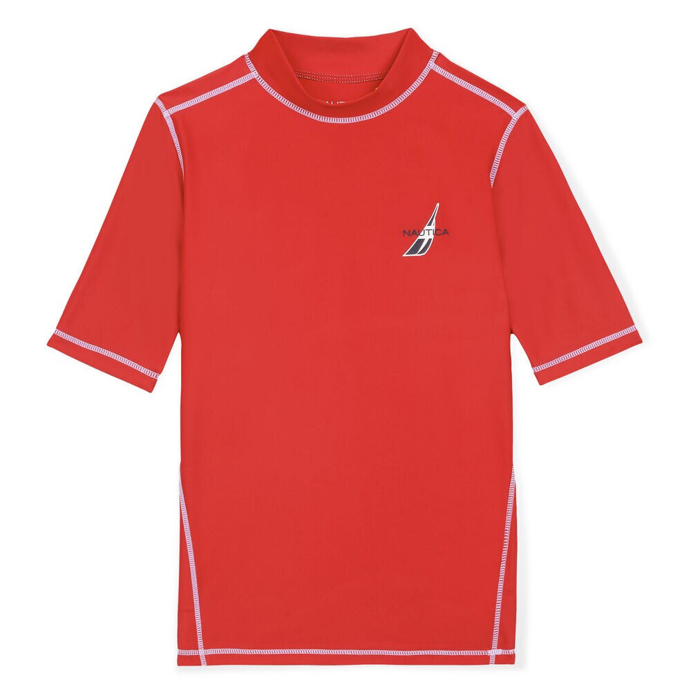 Boys' Kai Rashguard,Melonberry,large