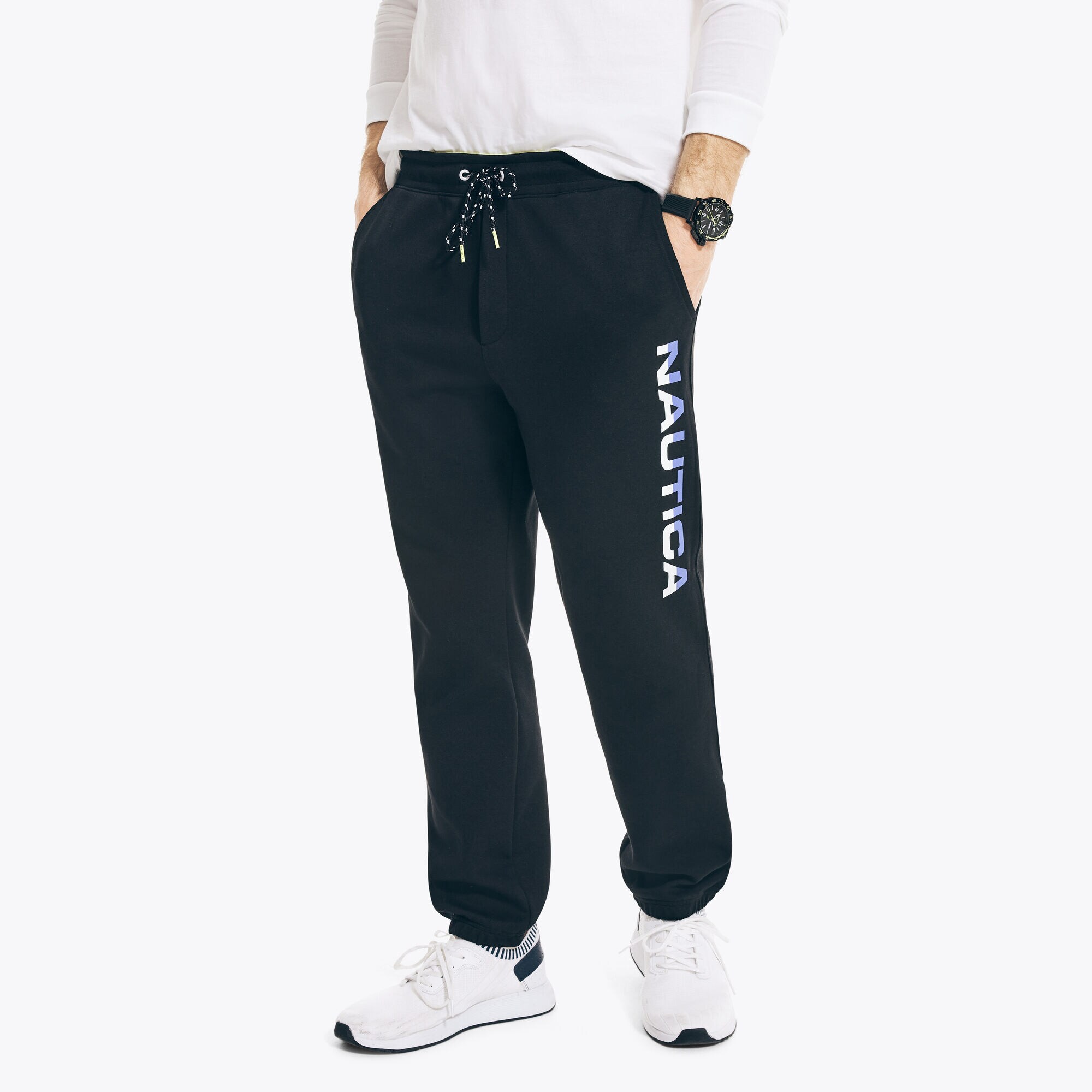 COMPETITION CLASSIC FIT LOGO PANT,True Black,large