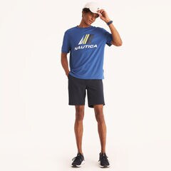 Navtech Logo T-Shirt,Windsurf Blue,large