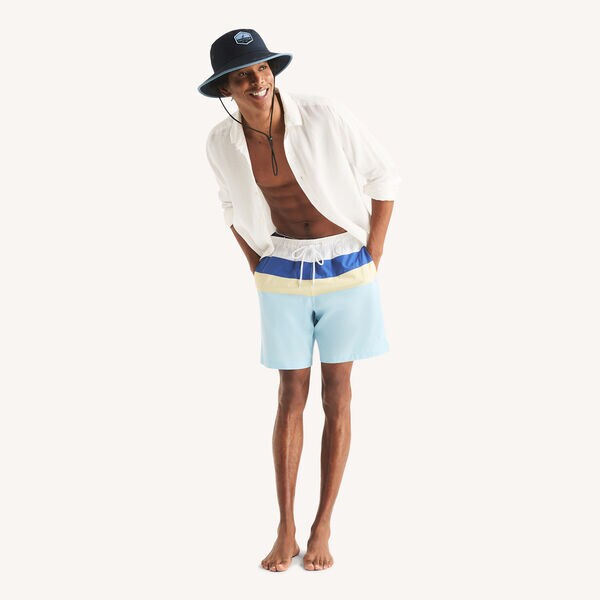 8" Colorblock Quick-Dry Swim