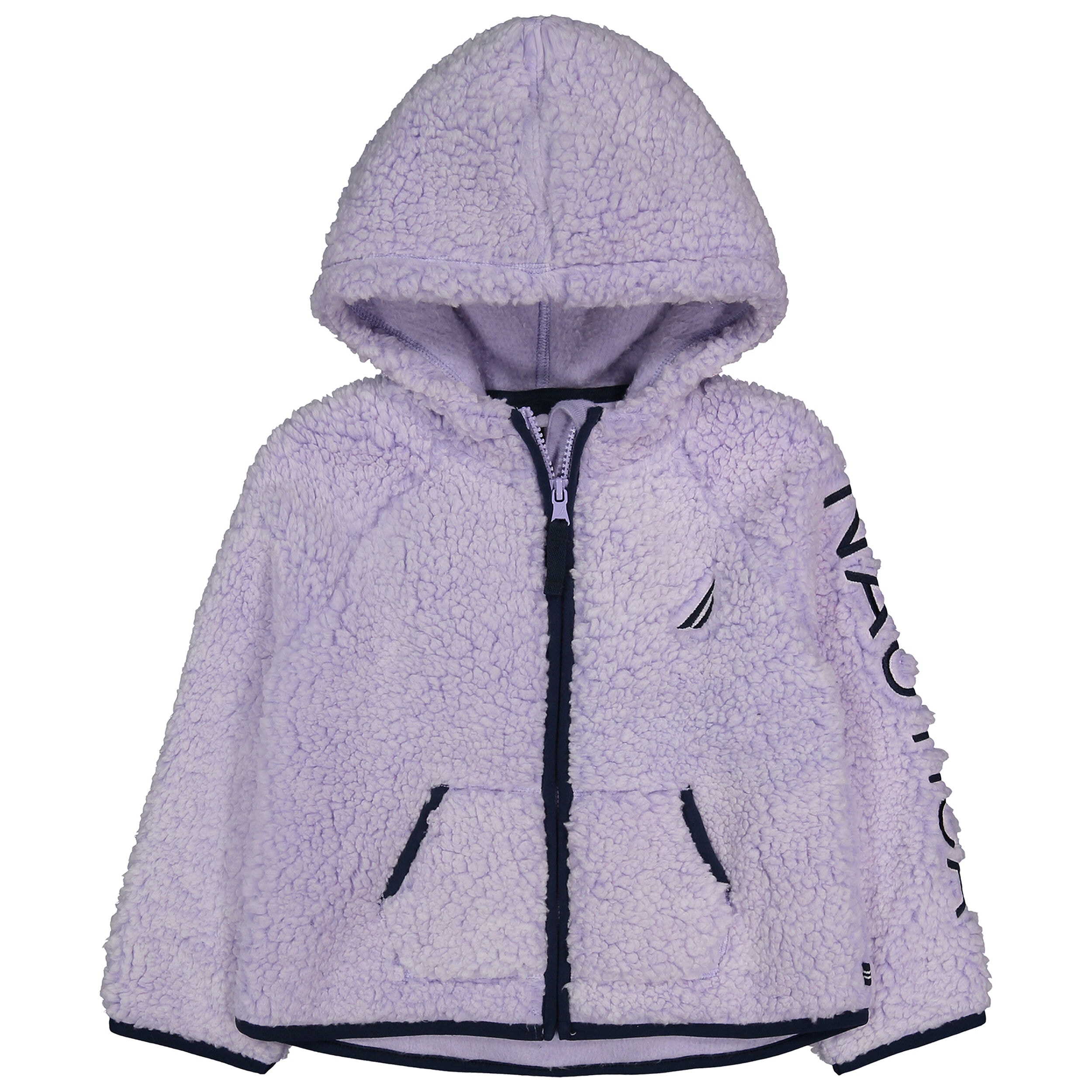 Nautica Toddler Girls' Frosted Faux Shearling Nautex Fleece (2T-4T) Thistle, 3T - Shop Fall and Winter Styles