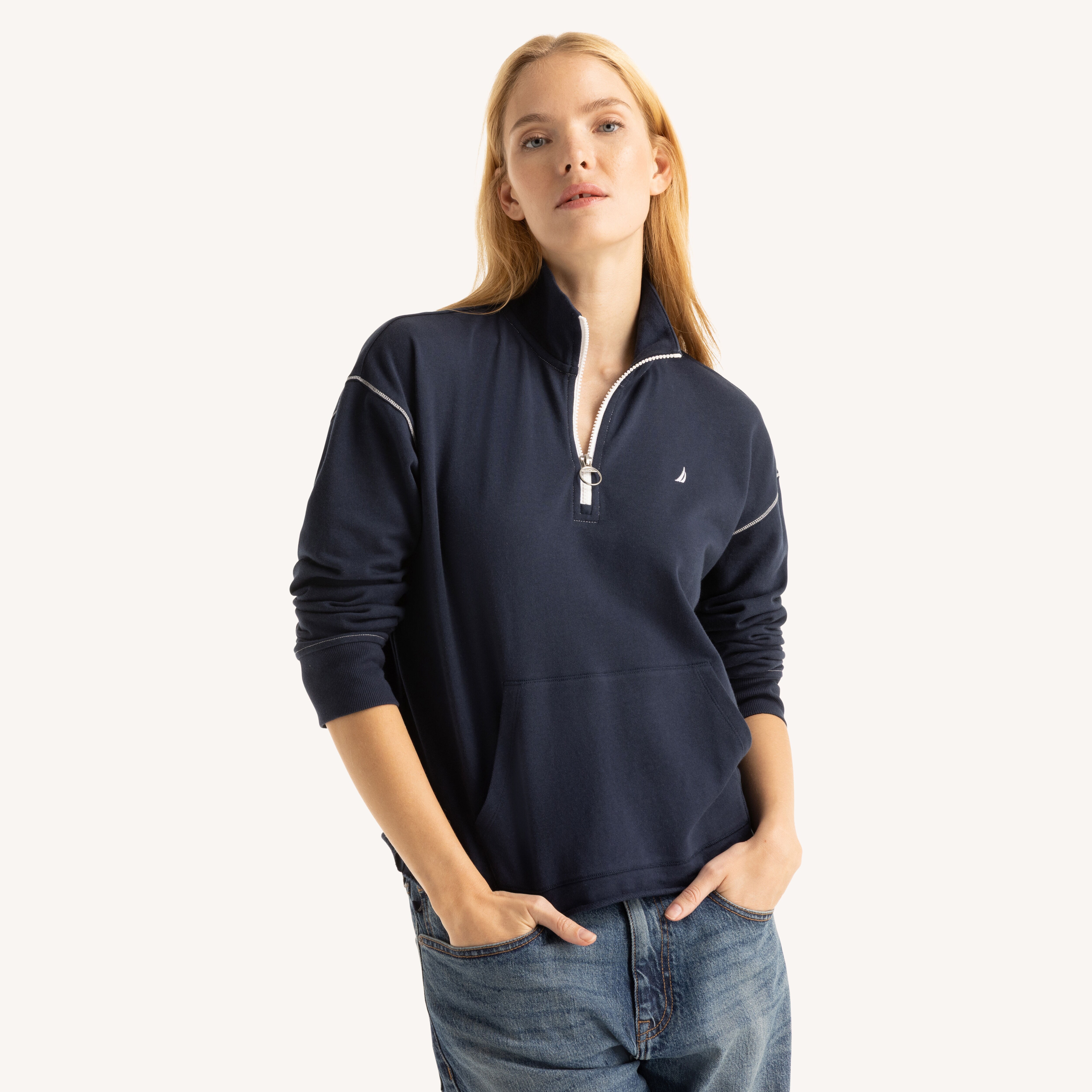 Quarter-Zip Pullover | Nautica