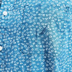 FLORAL PRINT SHIRT,Nite Sea Heather,large