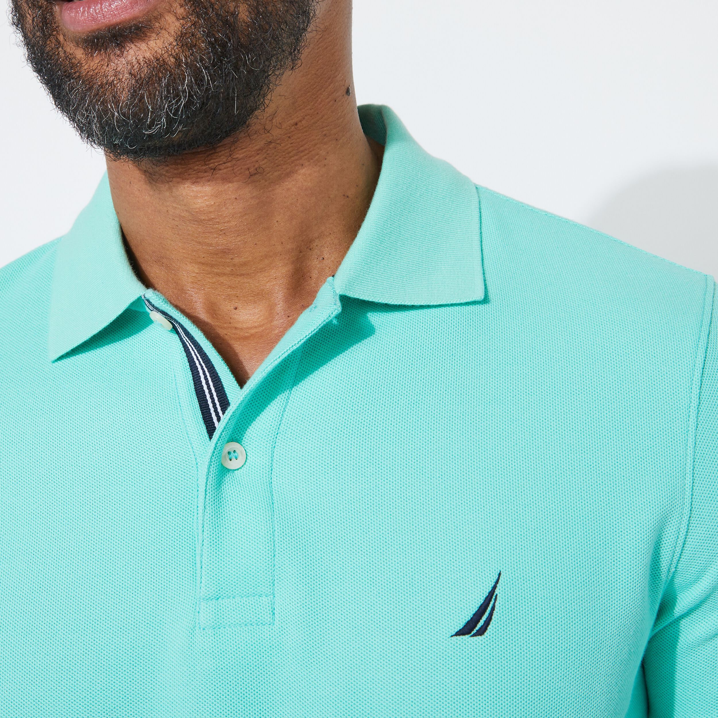 nautica slim fit polo