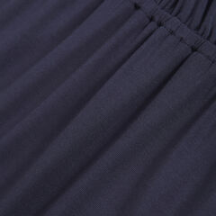 SLEEVELESS KNIT MIDI DRESS,Stellar Blue Heather,large
