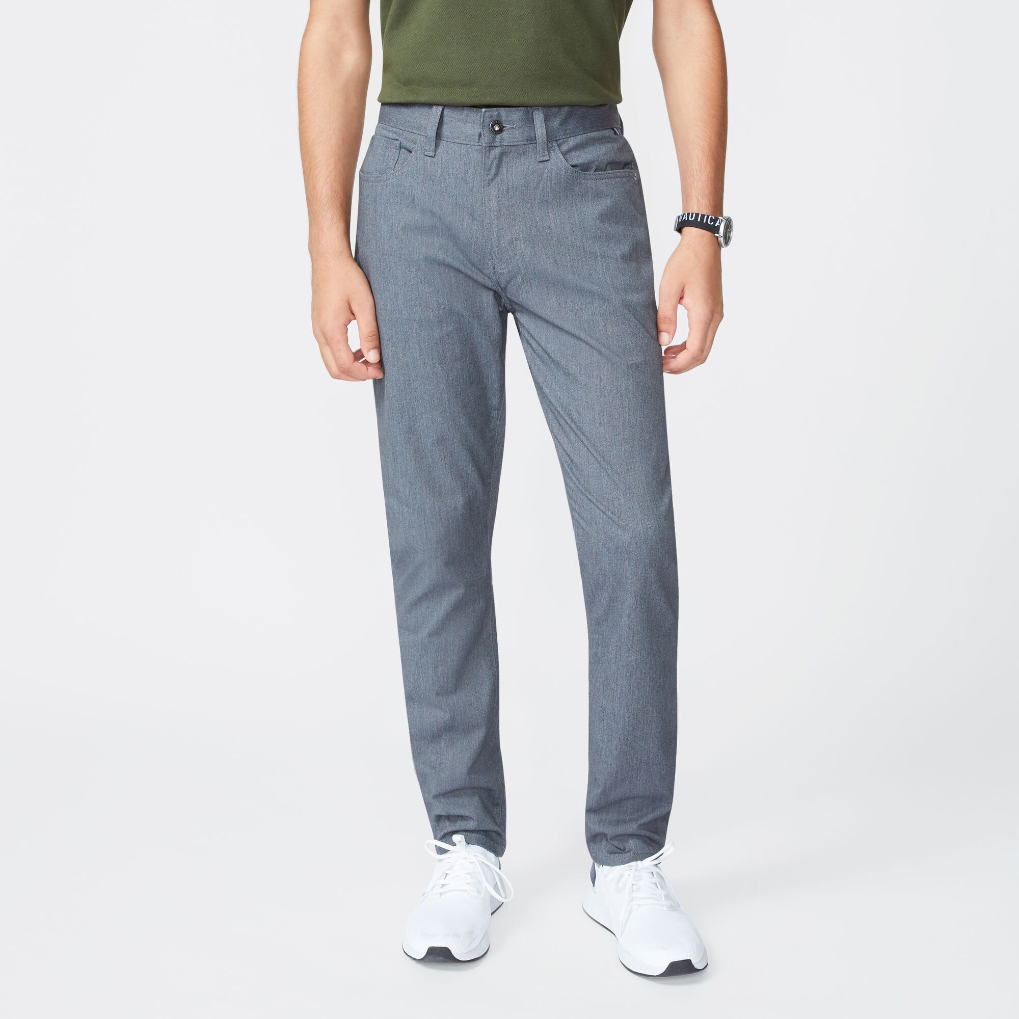 SLIM FIT PANT,Heather Grey,large