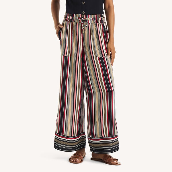 Striped Pull-On Pant