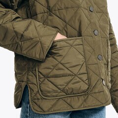 Quilted Jacket,Spearmint,large