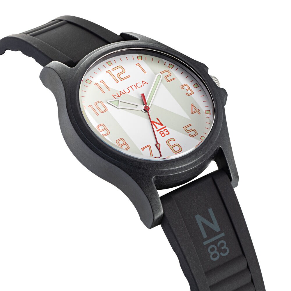 JAVA SEA SILICONE 3-HAND WATCH,Multi,large