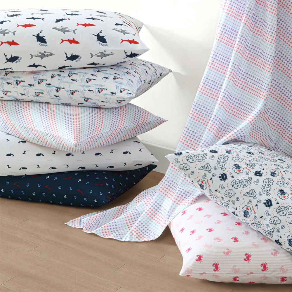 Branson Sharks Navy Twin Sheet Set,Bali Bliss,large