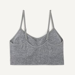 Seamless Bralette, 3-Pack,Shaded Spruce Heather,large