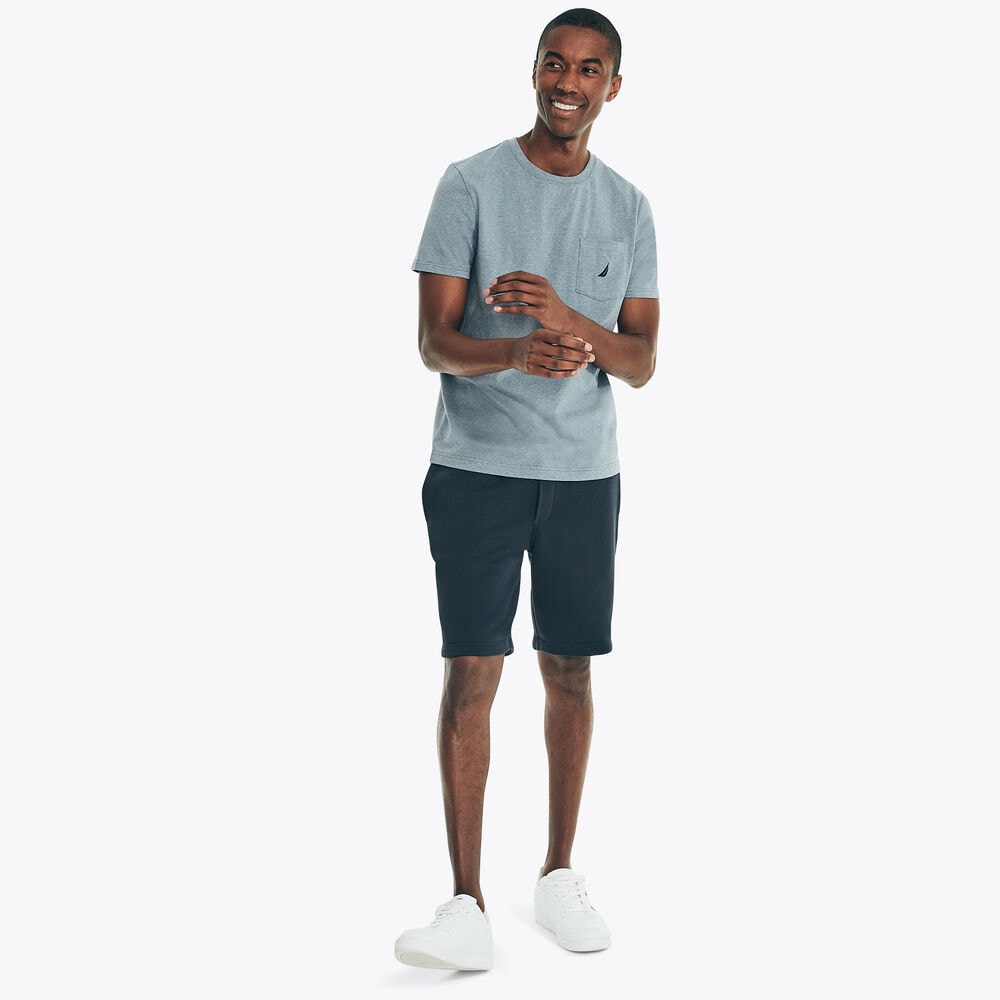 Deck Pocket T-Shirt,Anchor Blue Heather,large