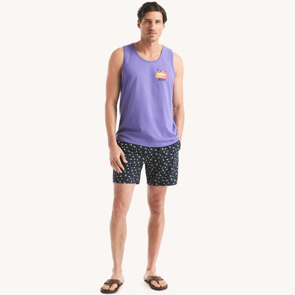 JAWS x Nautica Logo Tank