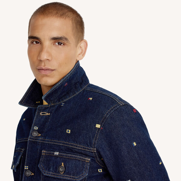 Embroidered Denim Jacket