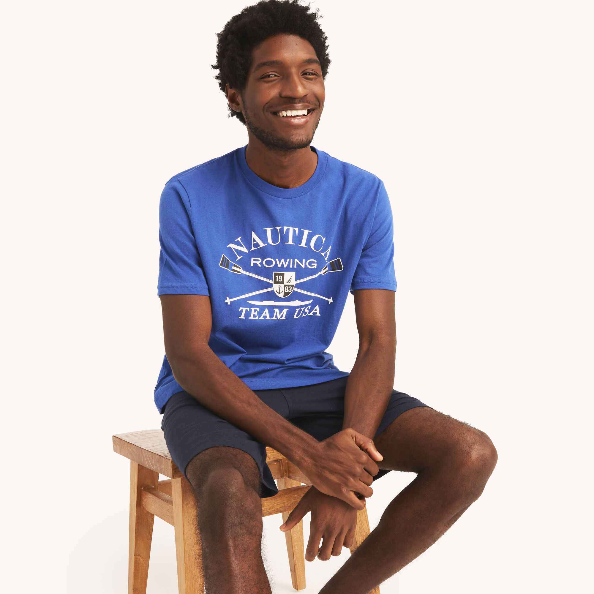 Rowing Team Graphic Sleep T-Shirt (00731517209746) photo