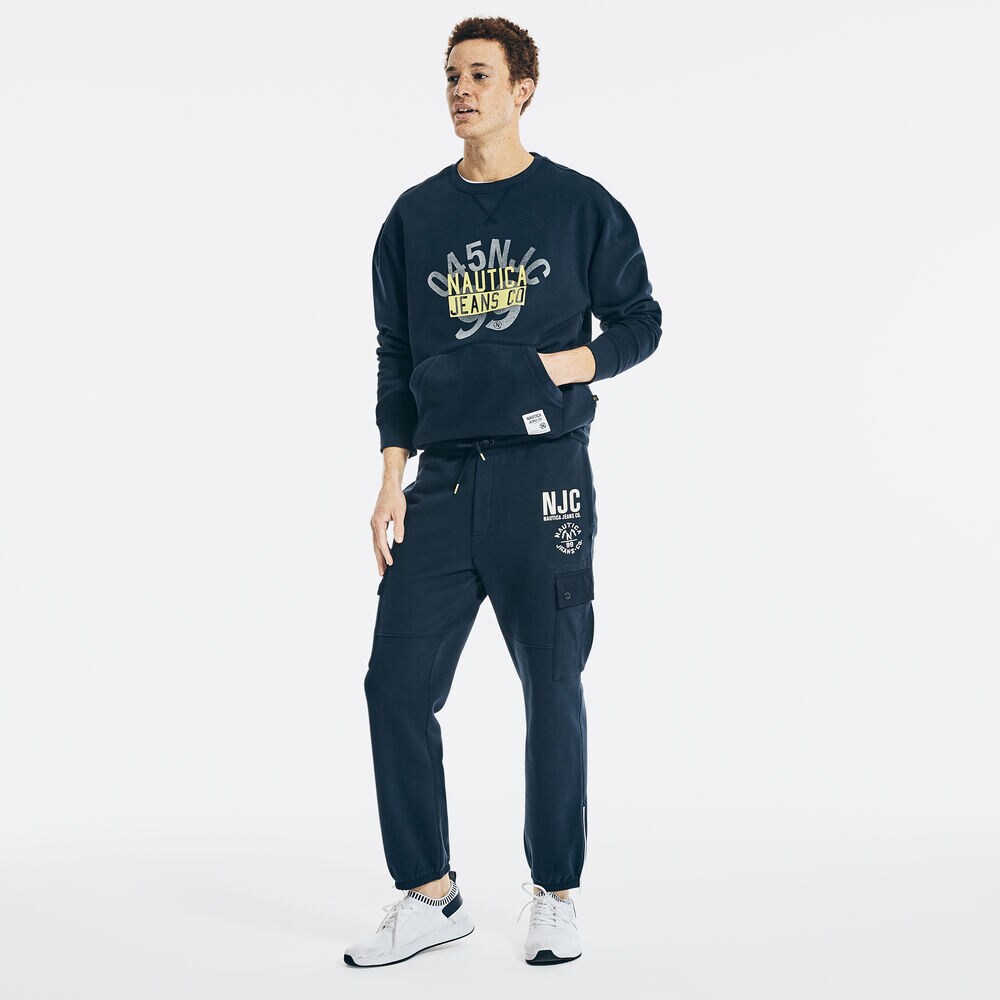 NAUTICA JEANS CO. CARGO JOGGER,Navy,large
