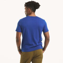 Logo Flag Graphic T-Shirt,Deep Navy Heather,large